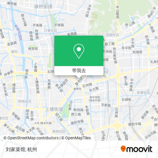 刘家菜馆地图