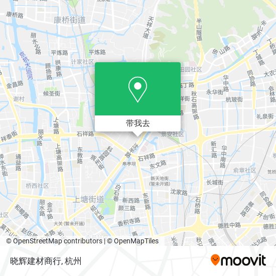 晓辉建材商行地图