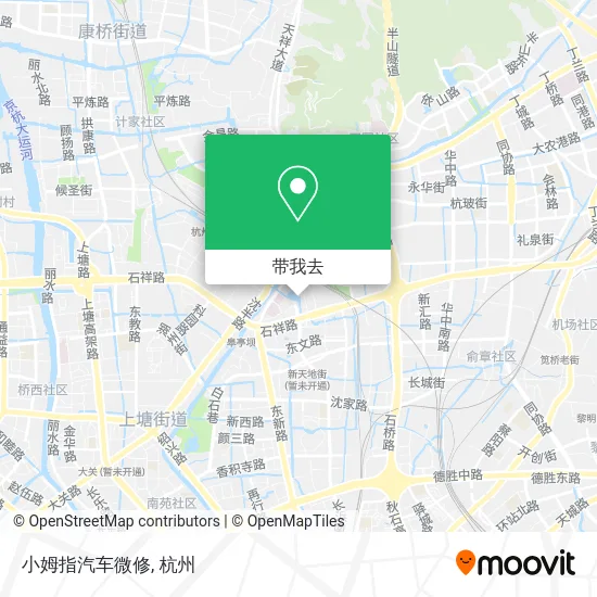 小姆指汽车微修地图