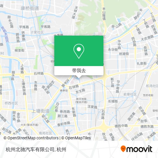 杭州北驰汽车有限公司地图