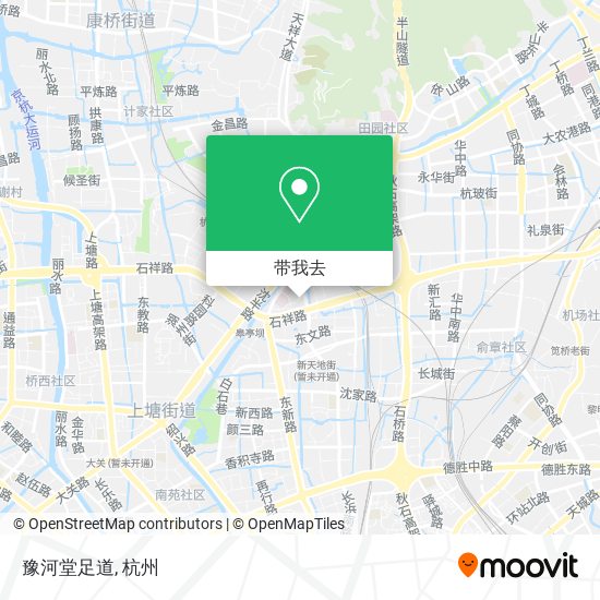 豫河堂足道地图