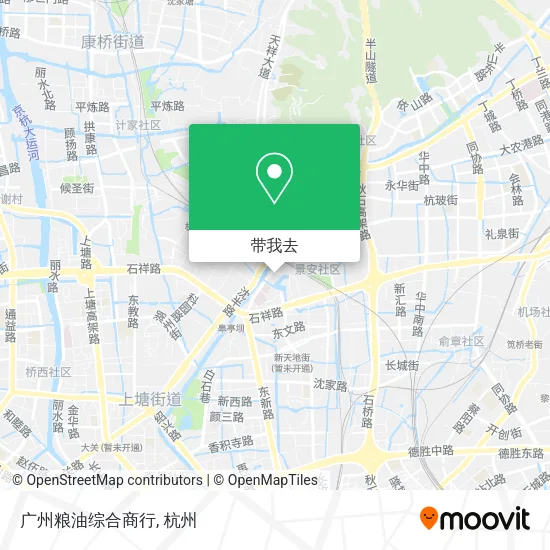 广州粮油综合商行地图