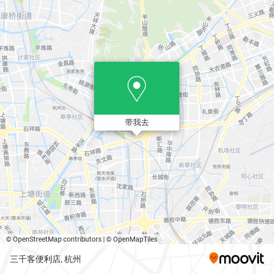 三千客便利店地图
