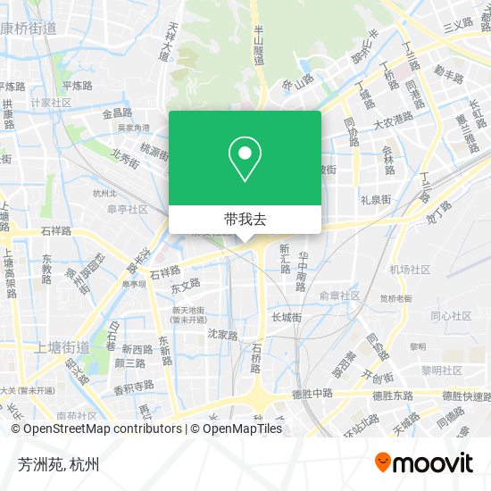 芳洲苑地图