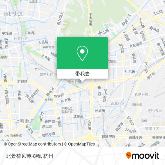北景荷风苑-8幢地图