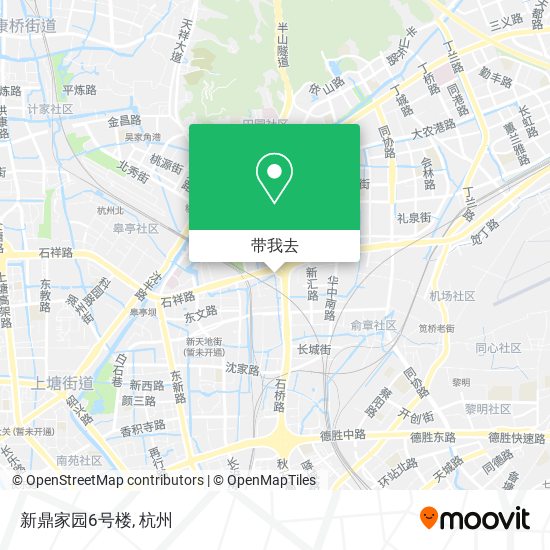 新鼎家园6号楼地图