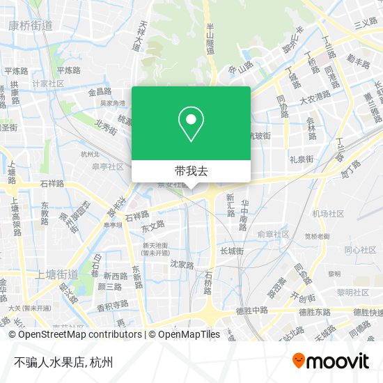 不骗人水果店地图