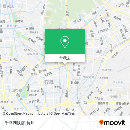千岛湖饭店地图