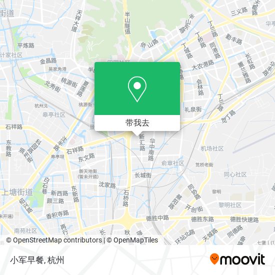 小军早餐地图