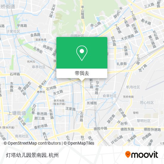 灯塔幼儿园景南园地图