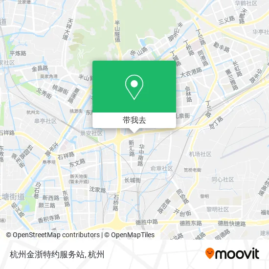 杭州金浙特约服务站地图