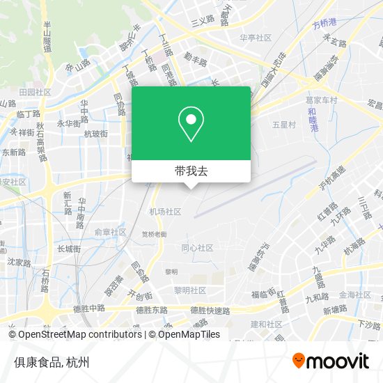 俱康食品地图