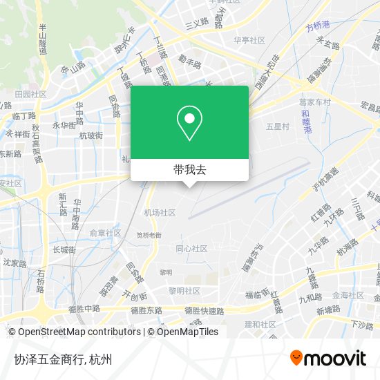 协泽五金商行地图