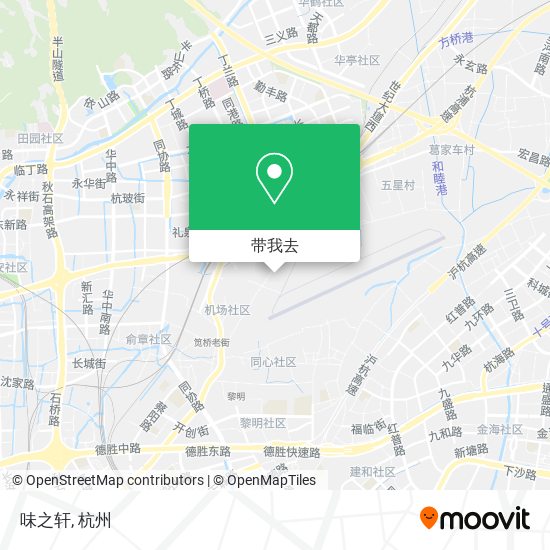 味之轩地图