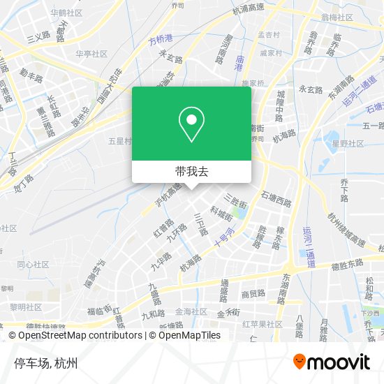 停车场地图