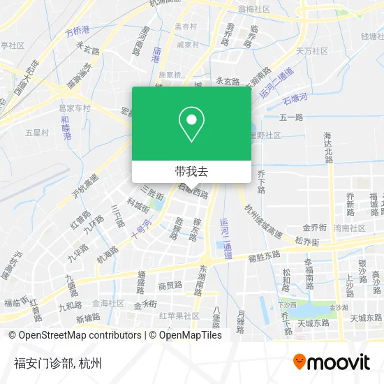 福安门诊部地图