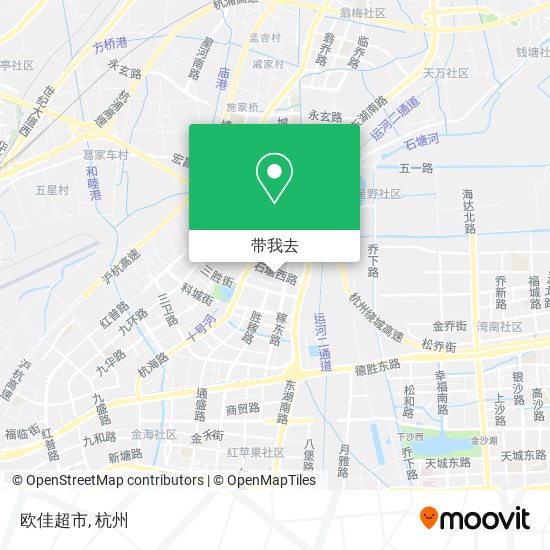 欧佳超市地图