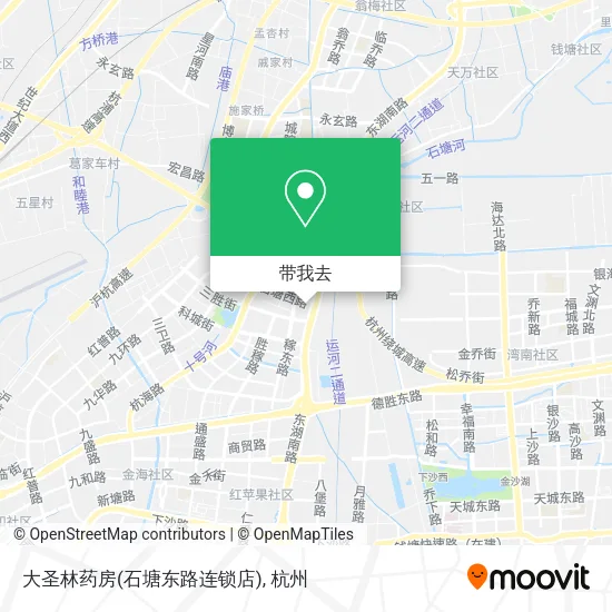大圣林药房(石塘东路连锁店)地图