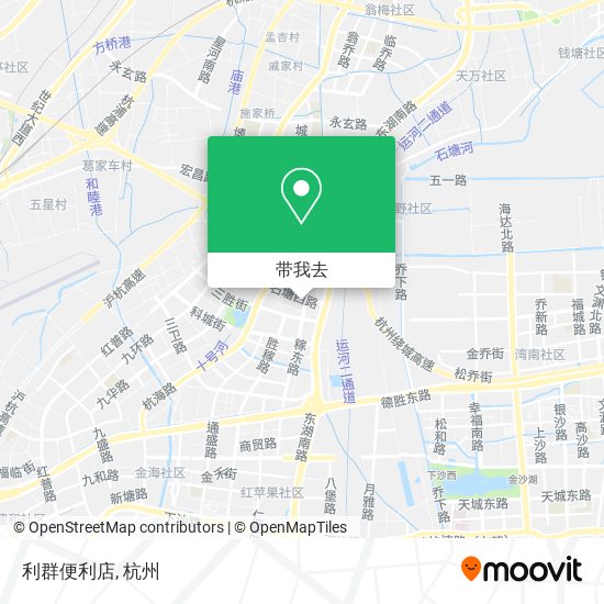 利群便利店地图