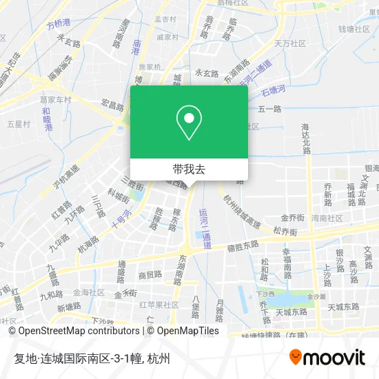 复地·连城国际南区-3-1幢地图