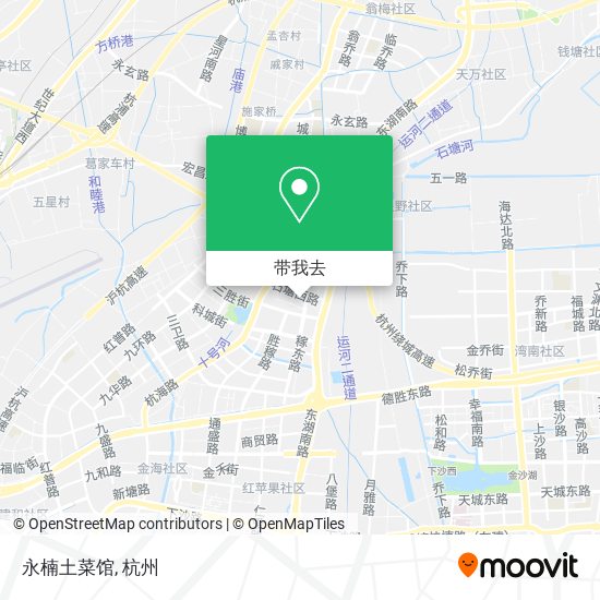 永楠土菜馆地图