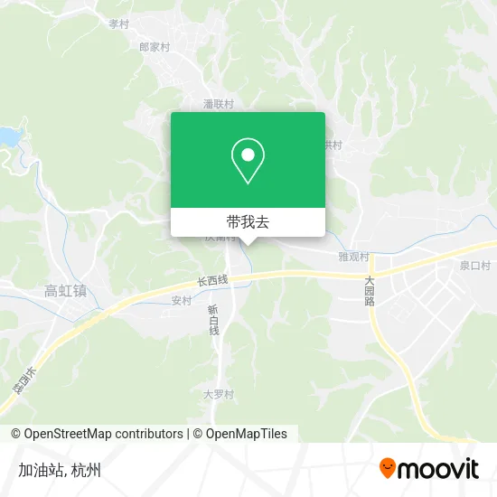 加油站地图