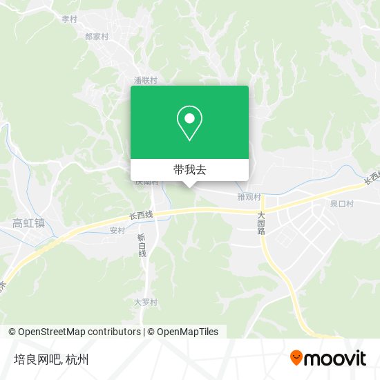 培良网吧地图