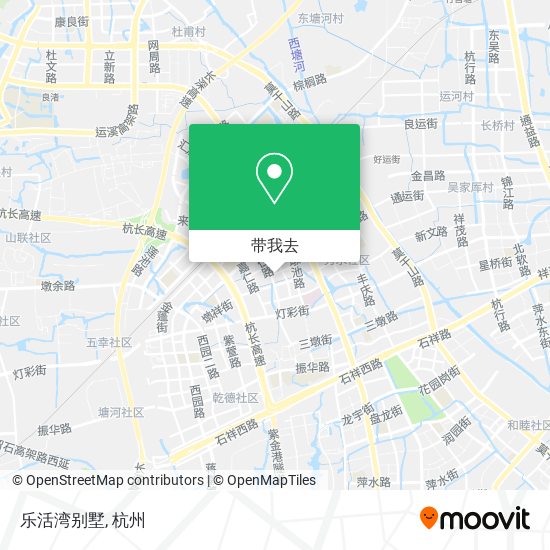 乐活湾别墅地图