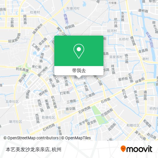 本艺美发沙龙亲亲店地图