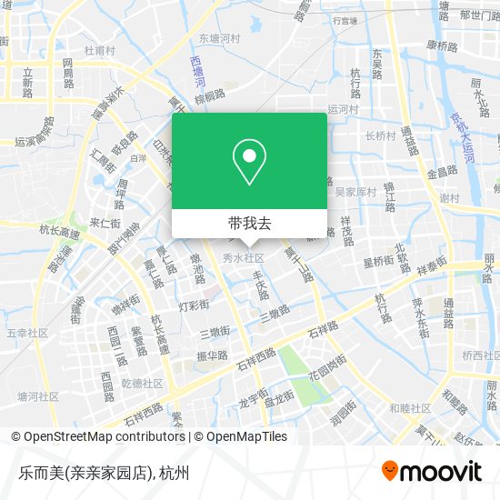 乐而美(亲亲家园店)地图