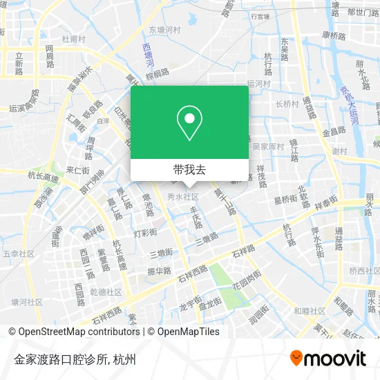金家渡路口腔诊所地图