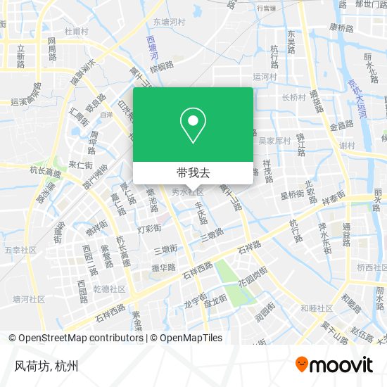 风荷坊地图
