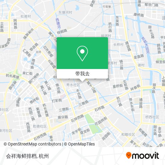 会祥海鲜排档地图