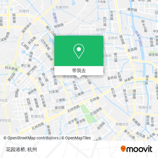 花园港桥地图