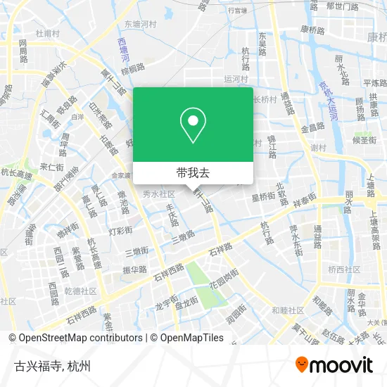 古兴福寺地图