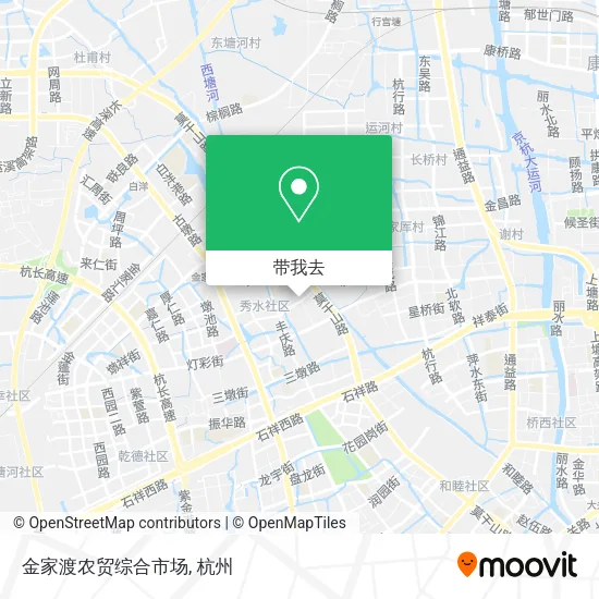 金家渡农贸综合市场地图