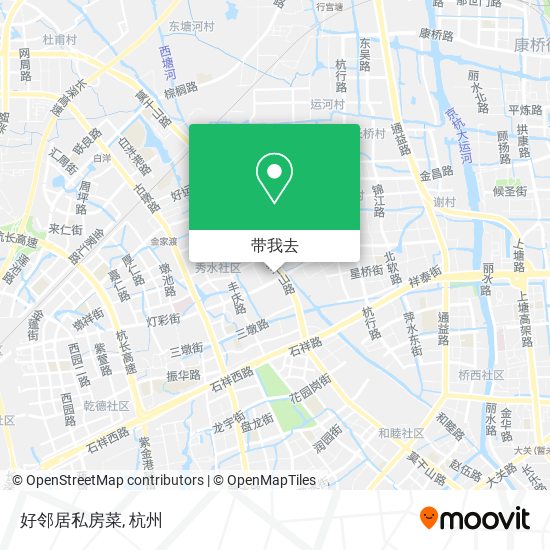 好邻居私房菜地图