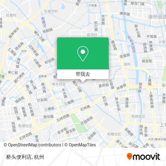桥头便利店地图