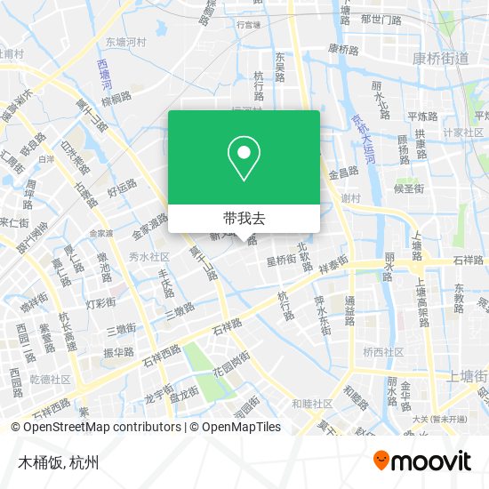 木桶饭地图