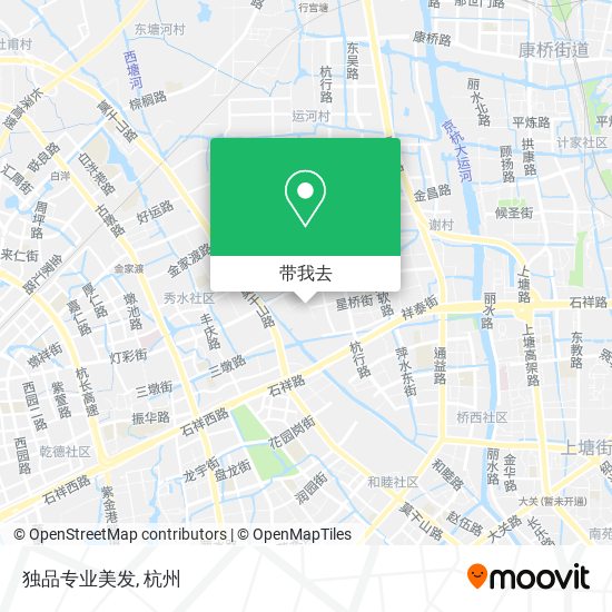 独品专业美发地图