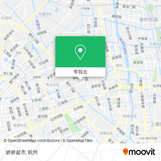 娇娇超市地图
