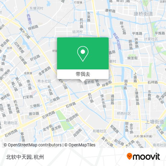 北软中天园地图