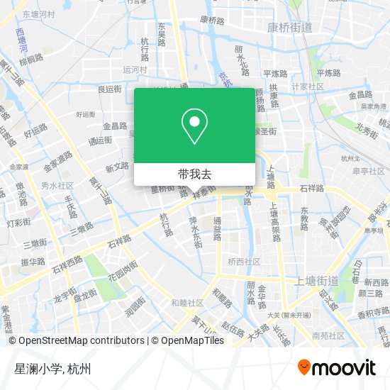 星澜小学地图