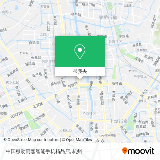 中国移动雨嘉智能手机精品店地图