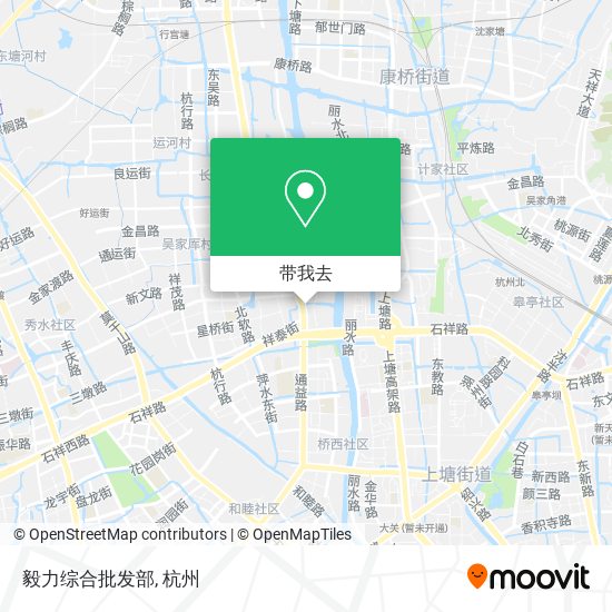 毅力综合批发部地图