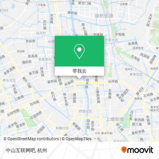 中山互联网吧地图