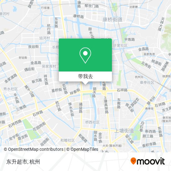 东升超市地图