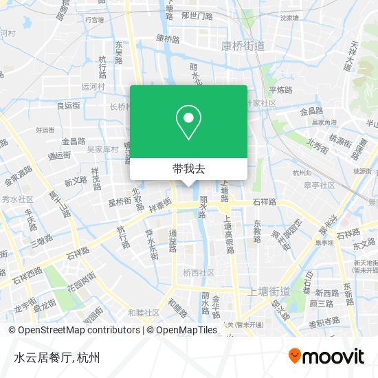 水云居餐厅地图