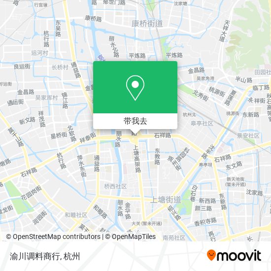 渝川调料商行地图