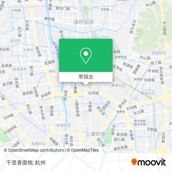 千里香面馆地图